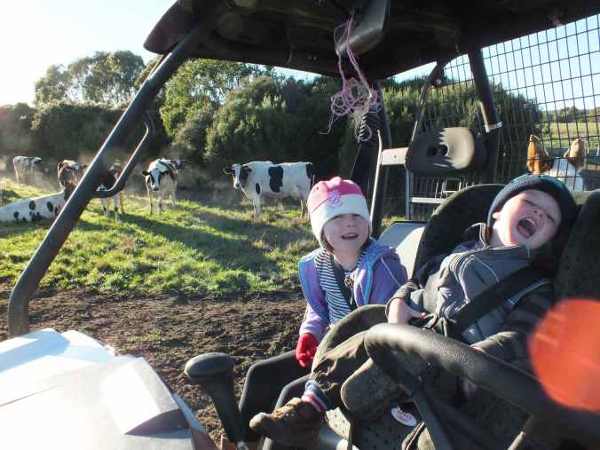 Rounding up was noisier than usual, too!